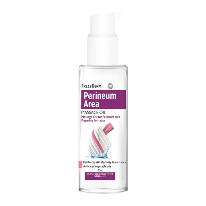 FREZYDERM Intim Perineum Area Massage Oil Λα΄δι Μασάζ για Περίνεο 40ml