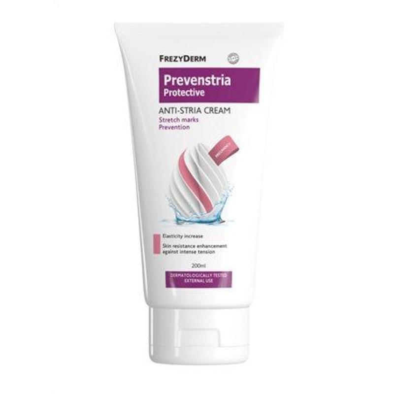 FREZYDERM Prevenstria Protective Anti-Stria Cream Προστατευτική Κρέμα Σώματος για την Πρόληψη των Ραγάδων 200ml