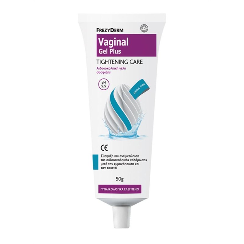 FREZYDERM Vaginal Gel Plus Tightening Care Αιδιοοκολπική Γέλη Σύσφιξης pH5.5 50g