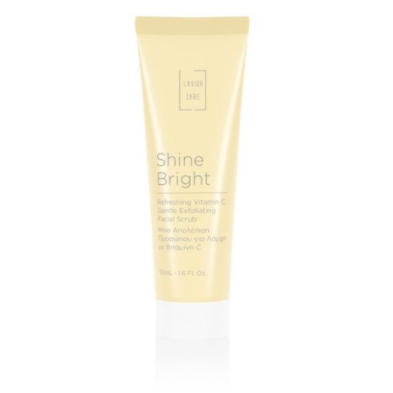 LAVISH CARE Shine Bright Refreshing Vitamin C Gentle Exfoliating Facial Scrub Ήπιο Αποελπιστικό Προσώπου για Λάμψη με Βιταμίνη C 50ml