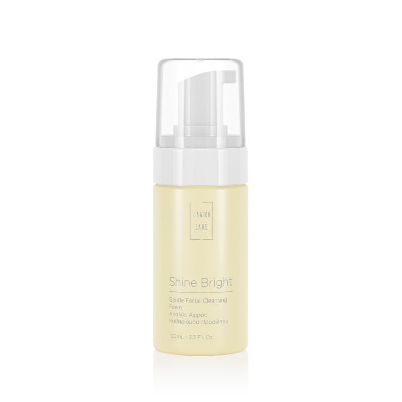 LAVISH CARE Shine Bright Gentle Facial Cleansing Foam Απαλός Αφρός Καθαρισμού Προσώπου 100ml