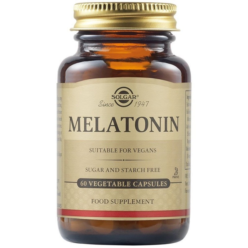 SOLGAR Melatonin Συμπλήρωμα Διατροφής για τον Ύπνο 60 Ταμπλέτες