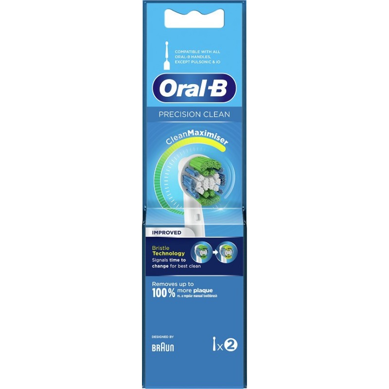 ORAL-B Precision Clean Maximiser Ανταλλακτικά Βουρτσάκια 2τμχ