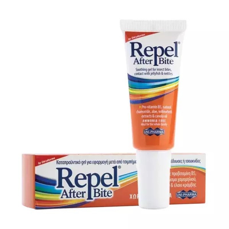 REPEL After Bite Καταπραϋντικό Gel για την Ανακούφιση από Τσιμπήματα 20ml