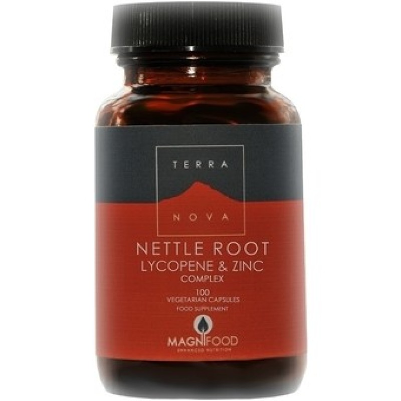 TERRANOVA Nettle Root , Lycopene & Zinc Complex 100 φυτικές κάψουλες