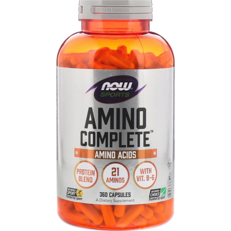 NOW FOODS Sports Amino Complete TM 750mg 360 Caps