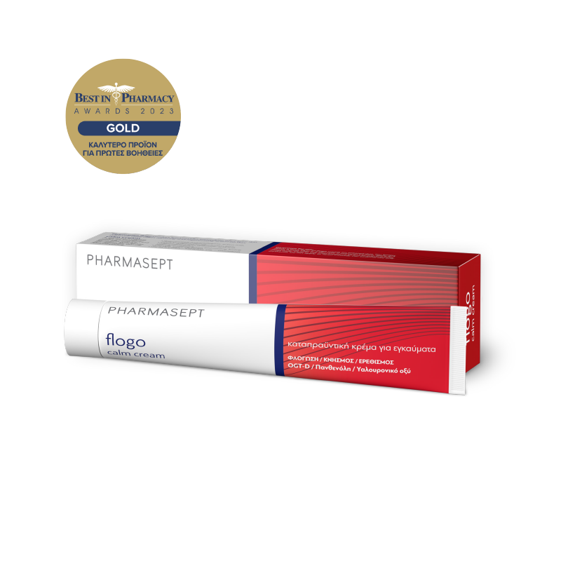 PHARMASEPT Flogo Calm Cream Κρέμα Προστασίας για Εγκαύματα 50ml