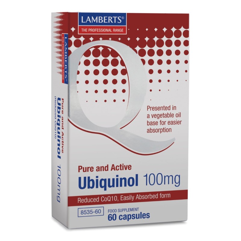 LAMBERTS Ubiquinol 100mg 60 caps