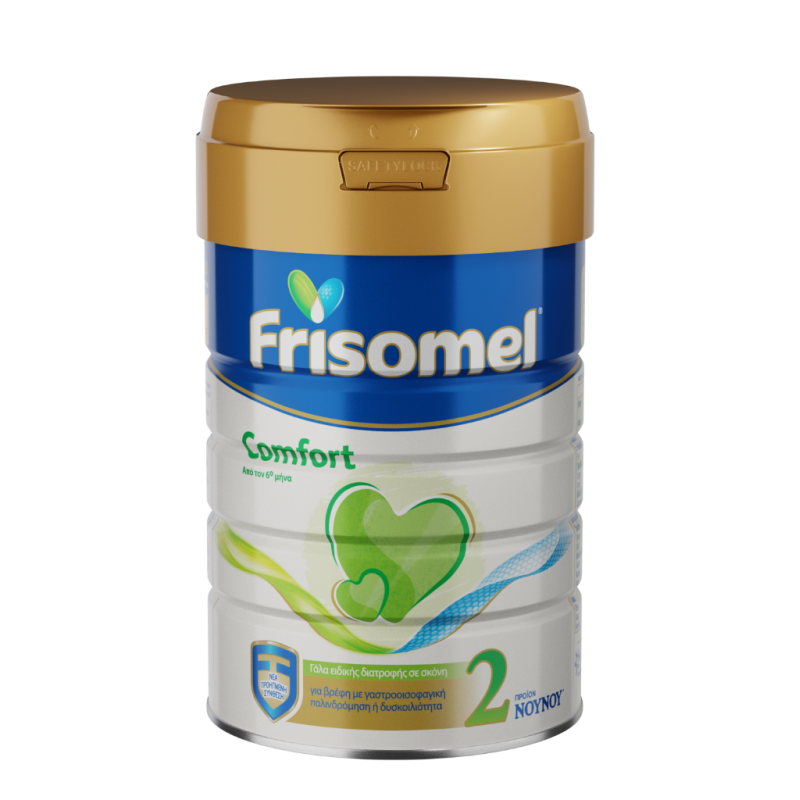 FRISOMEL Comfort 2 Γάλα για Βρέφη με Γαστροισοφαγική Παλινδρόμηση ή Δυσκοιλιότητα απο τον 6ο Μήνα 400gr