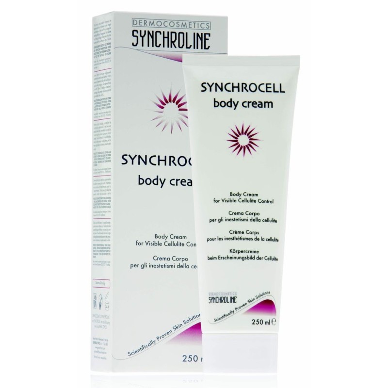 SYNCHROLINE Synchrocell Body Cream Κρέμα Σώματος για Ορατό Έλεγχο της Κυτταρίτιδας 150ml