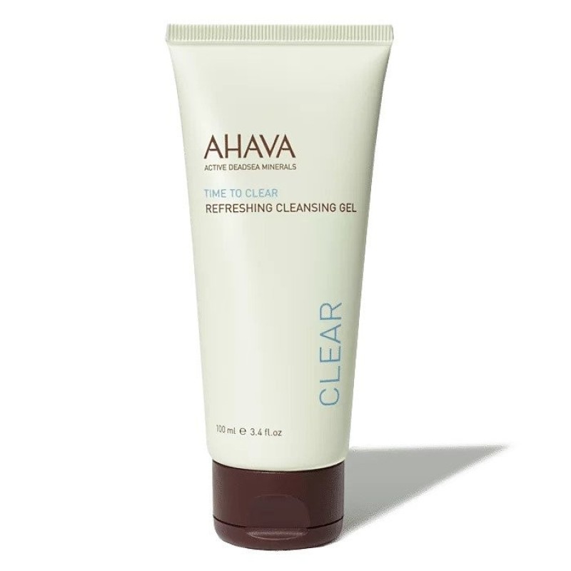 AHAVA Time to Clear Refreshing Cleansing Gel Καθαριστικό Τζέλ Προσώπου 100ml