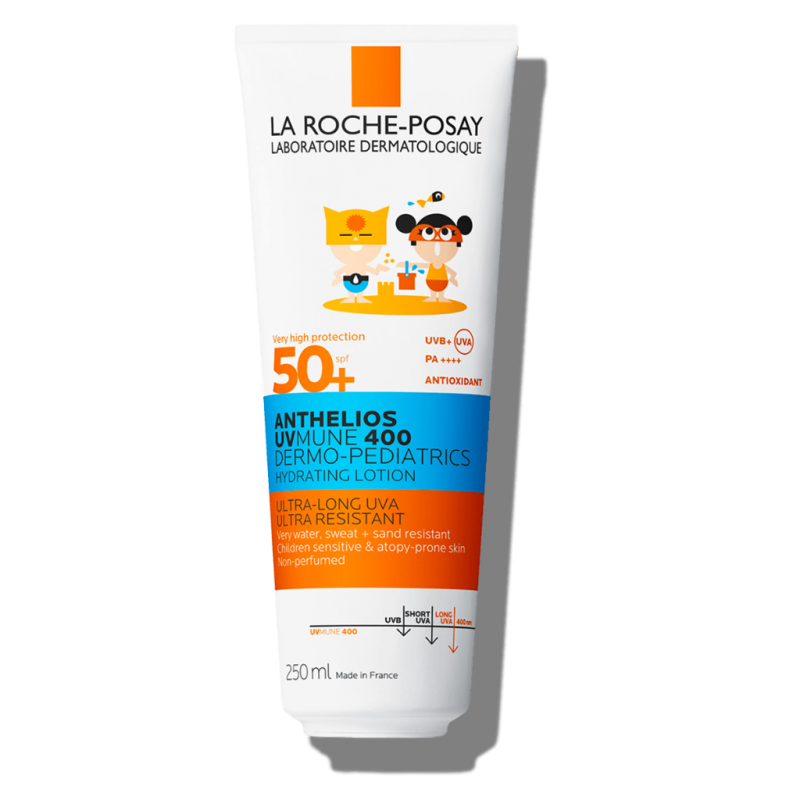 LA ROCHE POSAY Anthelios UVMUNE 400 Dermo-Pediatrics Hydrating Lotion Παιδικό Αντηλιακό Γαλάκτωμα για Πρόσωπο και Σώμα SPF50+ 250ml