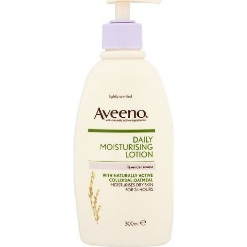 AVEENO Daily Moisturising Lotion Ενυδατικό Γαλάκτωμα για το Σώμα με Άρωμα Λεβάντας 300ml