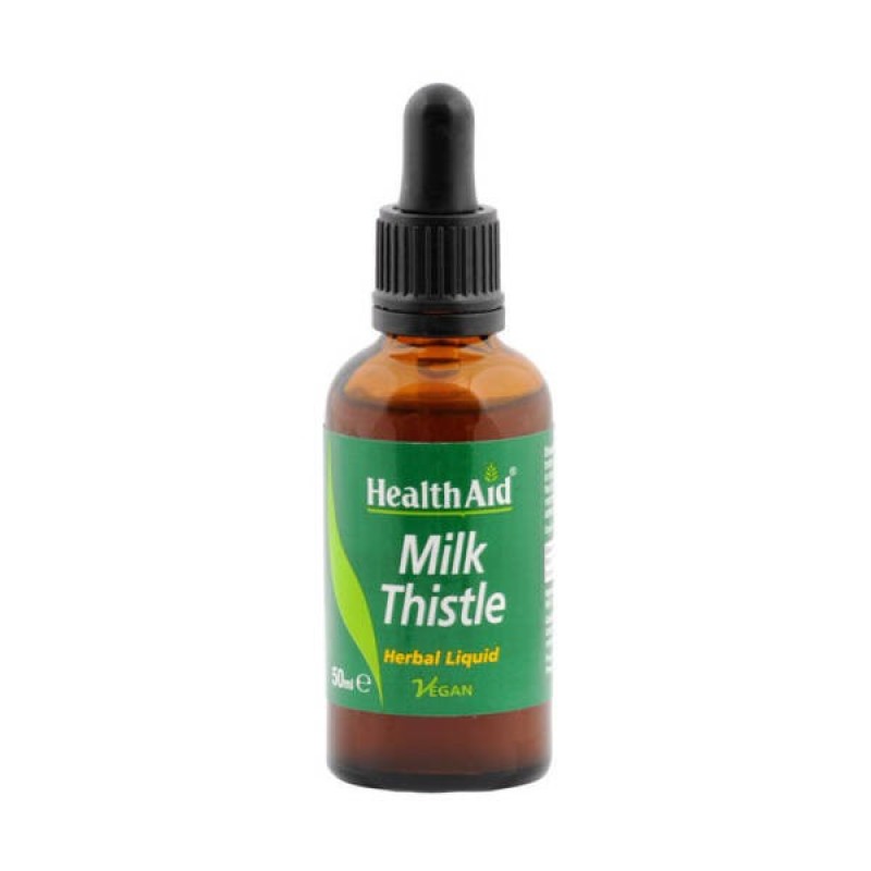 HEALTH AID Milk Thistle Liquid Συμπλήρωμα Διατροφής με Γαιδουράγκαθο σε Σταγόνες 50ml