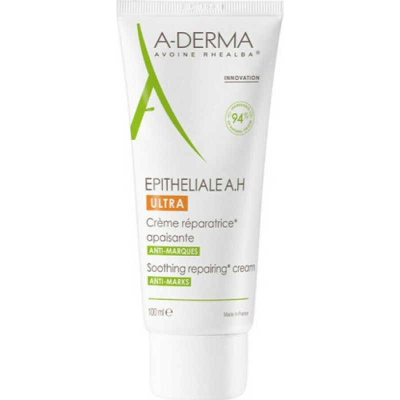 A-DERMA Epitheliale A.H Ultra Soothing Repairing Anti-Marks Cream Κρέμα Προσώπου Πολλαπλής Επανόρθωσης 100ml