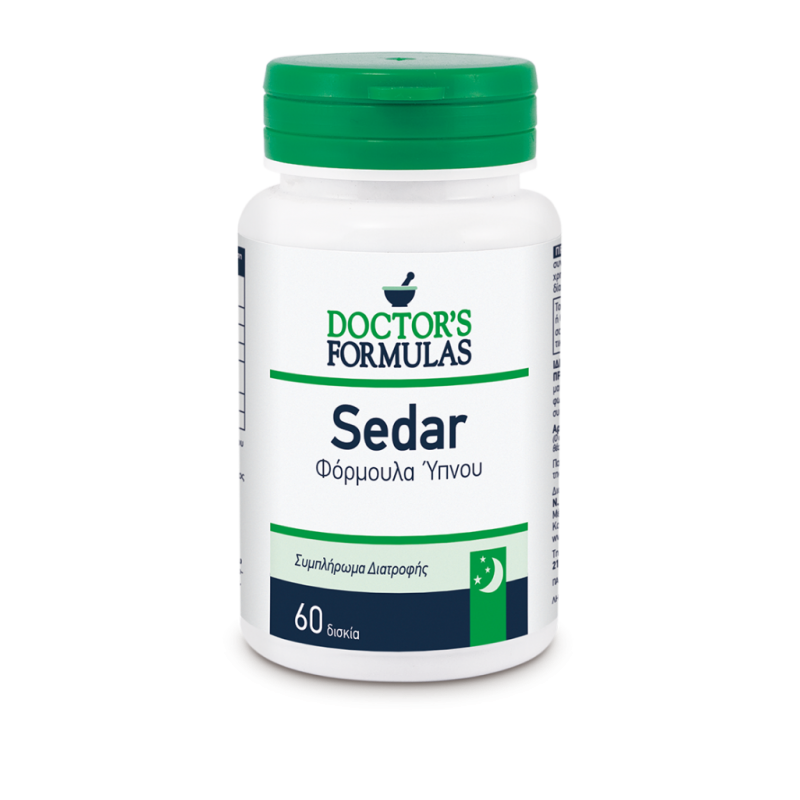 DOCTOR'S FORMULAS Sedar 60 Δισκία