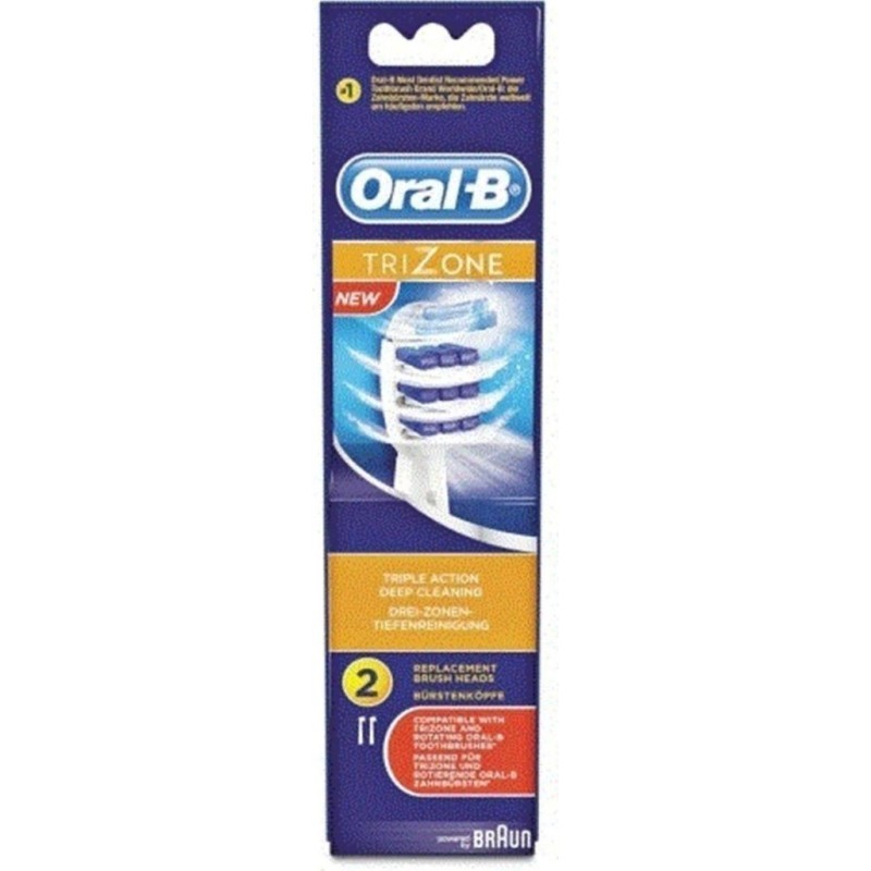 ORAL-B Trizone Ανταλλακτικά Βουρτσάκια 2τμχ