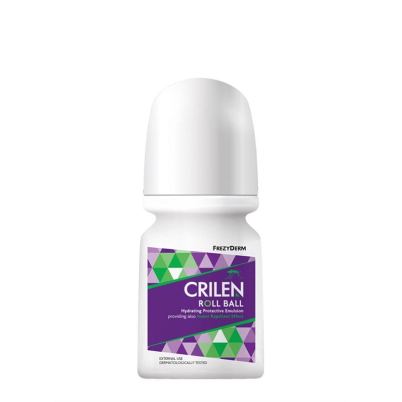 FREZYDERM Crilen Roll Ball Ενυδατικό Γαλάκτωμα & με Εντομοαπώθηση 50ml