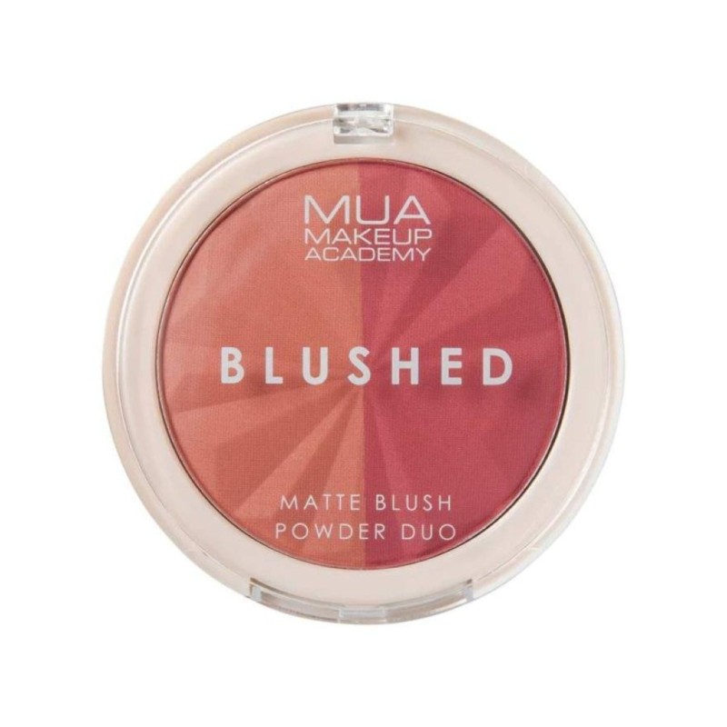 MUA Blushed Matte Blush Powder Duo Ginger Ρούζ 2 Αποχρώσεων για το Πρόσωπο 8g