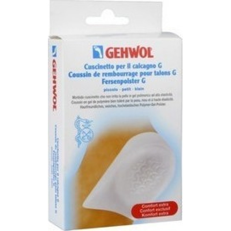 GEHWOL Heel Cushion G Υποπτέρνιο Μαξιλαράκι Τύπου G Μέγεθος Large 42-45 1 Ζευγάρι