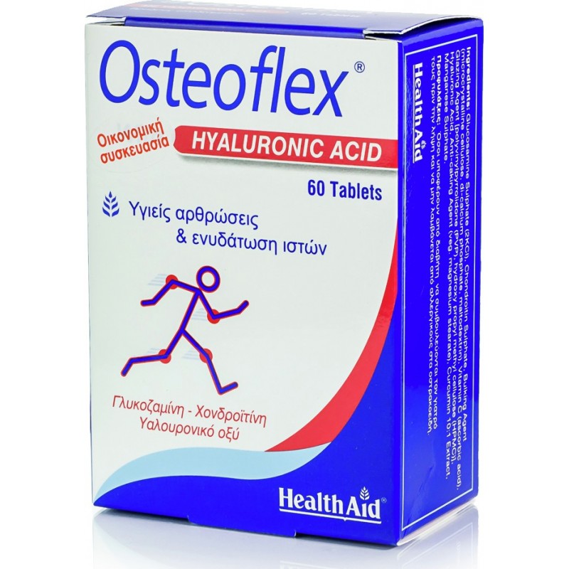 HEALTH AID Osteoflex Hyaluronic Acid 60 TABS