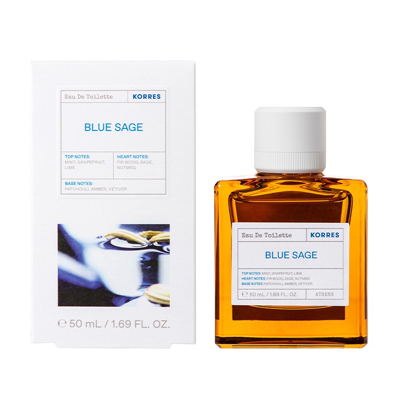 KORRES Eau De Toilette Blue Sage Ανδρικό Άρωμα 50ml