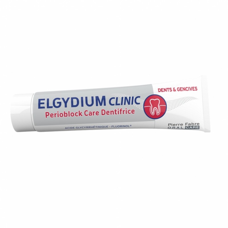 ELGYDIUM Clinic Perioblock Care Οδοντόκρεμα που Καταπραύνει τα Ερεθισμένα Ούλα 75ml