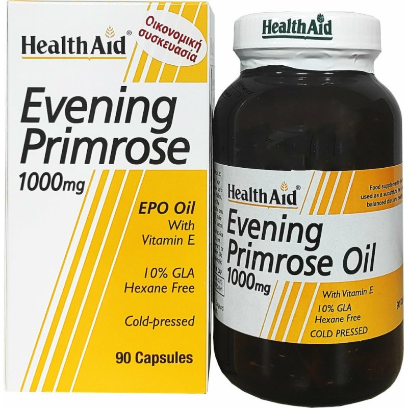 HEALTH AID Evening Primrose Oil 1000mg 90 caps