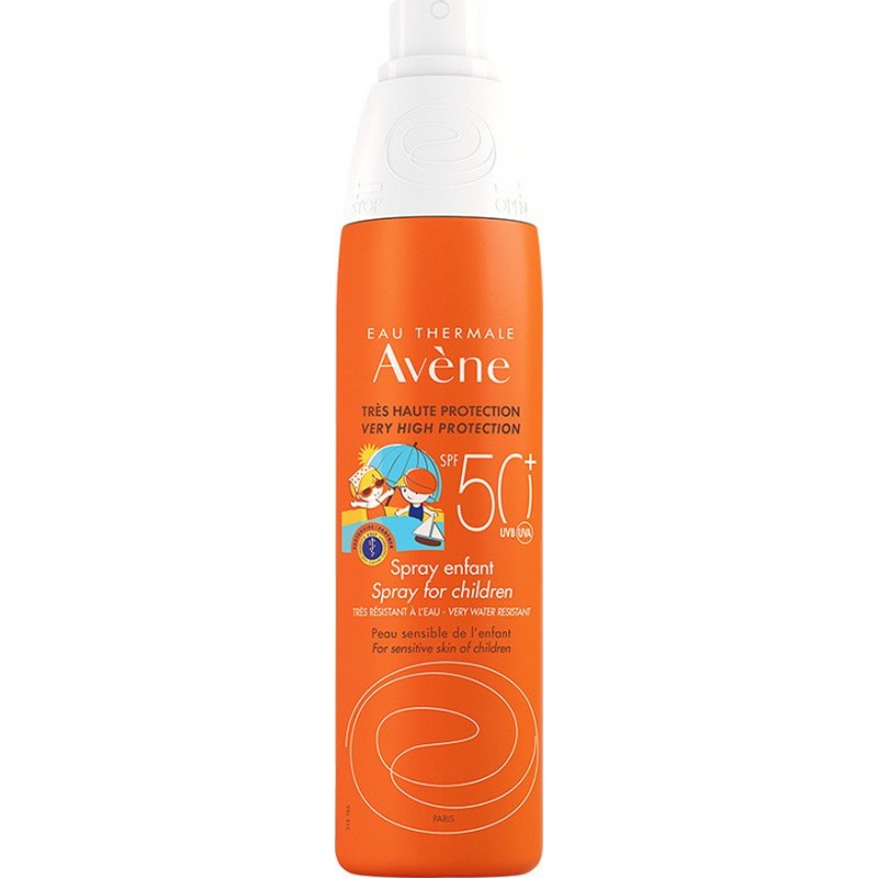 AVENE Sun Spray Kids Παιδικό Αντηλιακό Σπρέι SPF50+ 200ml