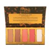 MUA Golden Hour Face Palette Bronzer Blusher & Highlighter Collection Παλέτα Μακιγιάζ για το Πρόσωπο 15g