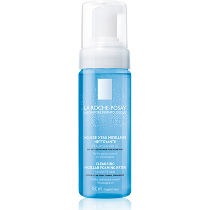 LA ROCHE POSAY Cleansing Micellar Foaming Water Αφρώδες Νερό Καθαρισμού Προσώπου Ιδανικό για το Ευαίσθητο Δέρμα 150ml