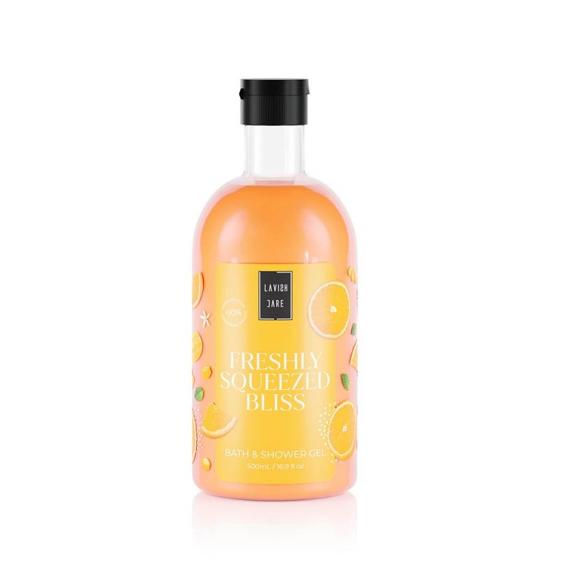 LAVISH CARE Freshly Squeezed Bliss Bath & Shower Gel Αφρόλουτρο Σώματος 500ml