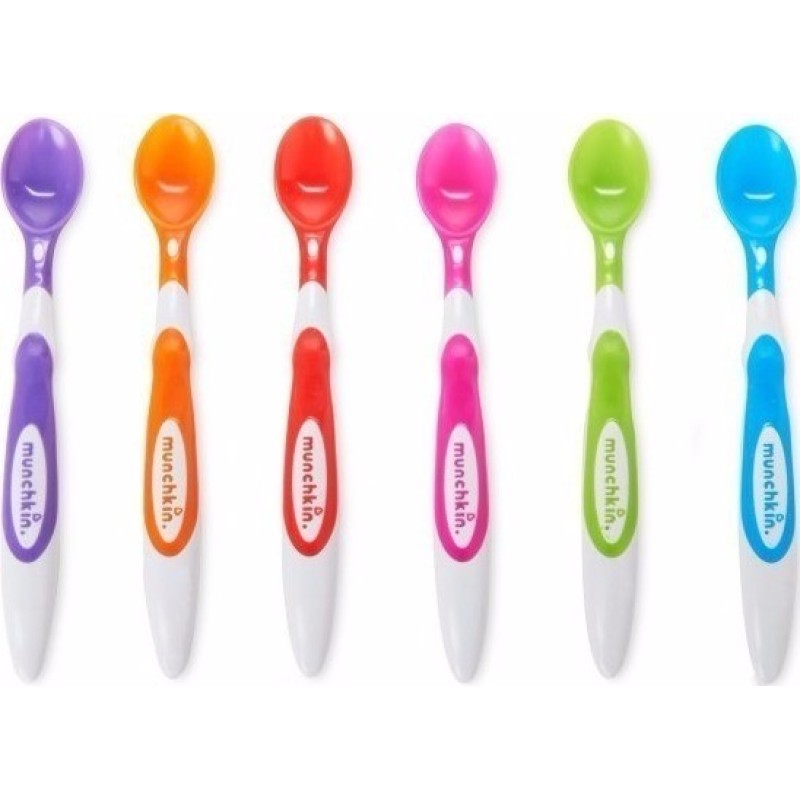 MUNCHKIN Soft-Tip Infant Spoons 6τμχ 4m+