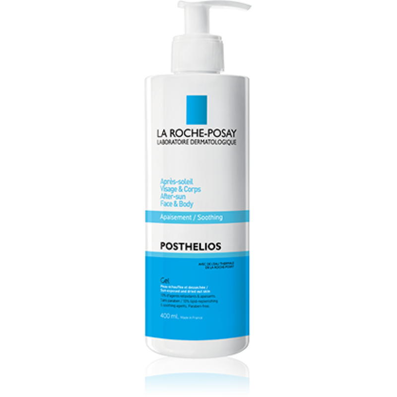 LA ROCHE POSAY Posthelios After Sun Soothing Gel Ενυδατικό Γαλάκτωμα Προσώπου και Σώματος για Μετά τον Ήλιο 400ml 