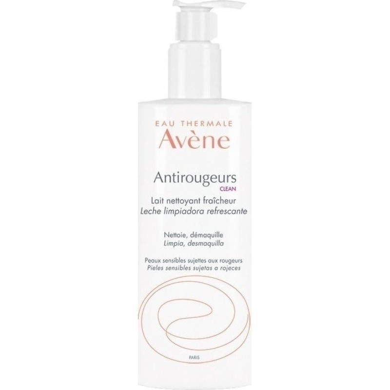 AVENE Antirougeurs Clean Lait Nettoyant Fraicheur Δροσιστικό Γαλάκτωμα Καθαρισμού 400ml