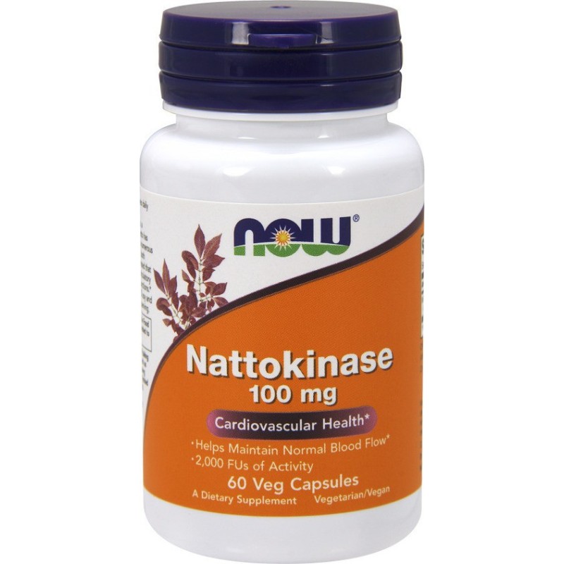 NOW FOODS Nattokinase 100mg 60 Caps