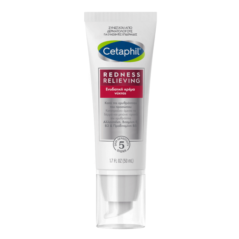 CETAPHIL Pro Redness Control Ενυδατική Κρέμα Νύχτας Κατά της Ερυθρότητας του Προσώπου 50ml