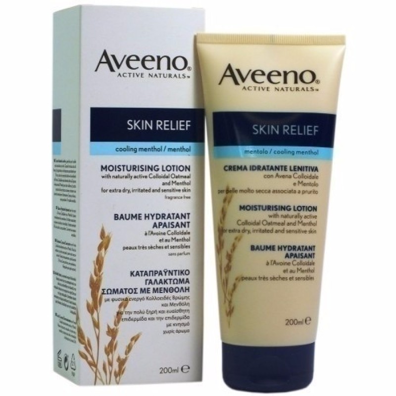 AVEENO Skin Relief Καταπραυντικό Γαλάκτωμα Σώματος με Μενθόλη 200ml