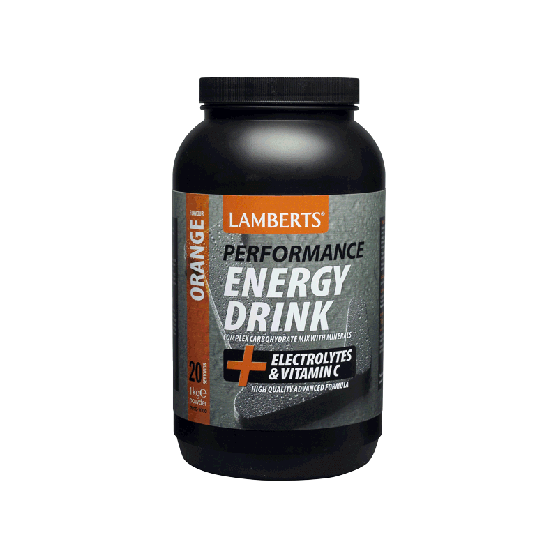 LAMBERTS Performance Energy Drink με Γεύση Πορτοκάλι 1000gr