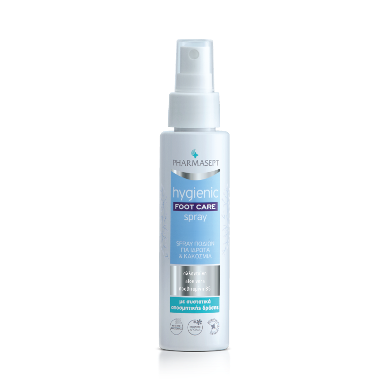 PHARMASEPT Hygienic Foot Care Spray Σπρέι Ποδιών Κατά της Κακοσμίας και του Ιδρώτα 100ml