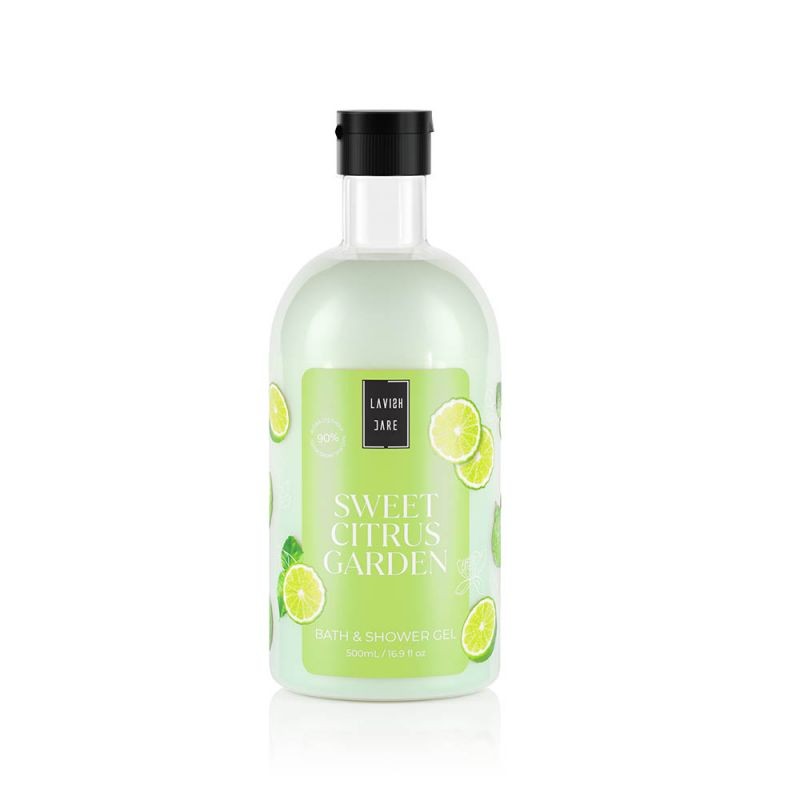 LAVISH CARE Sweet Citrus Garden Bath & Shower Gel Αφρόλουτρο Σώματος 500ml