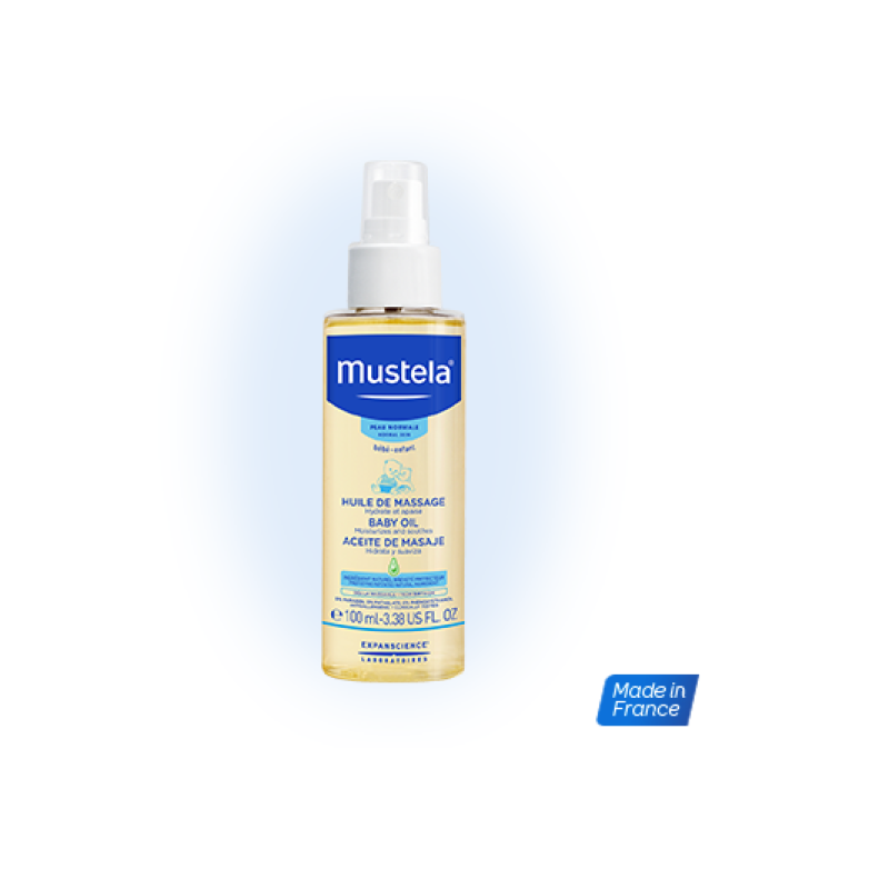 MUSTELA Baby Oil Spray Λάδι Μασάζ για Μωρά 100ml