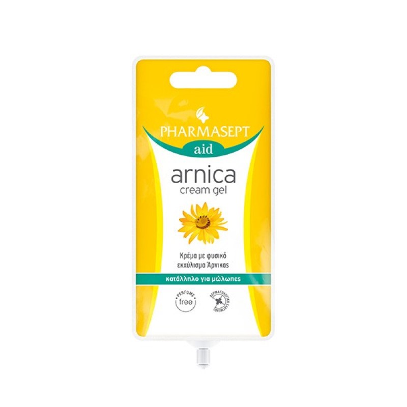 PHARMASEPT Aid Arnica Cream Gel Κρέμα με Φυσικό Εκχύλισμα Άρνικας Κατάλληλη για Μώλωπες 15ml