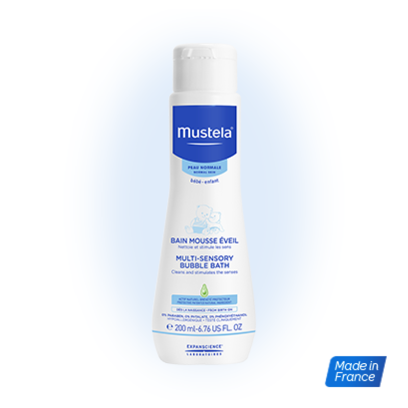 MUSTELA Multi-Sensory Bubble Bath 200ml