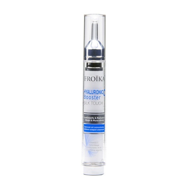 FROIKA Silk Touch Hyaluronic C Booster Κρέμα Προσώπου για Λάμψη & Φωτεινότητα 16ml