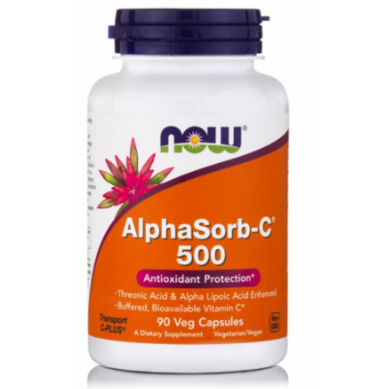 NOW FOODS AlphaSorb-C 500mg 90 Tabs