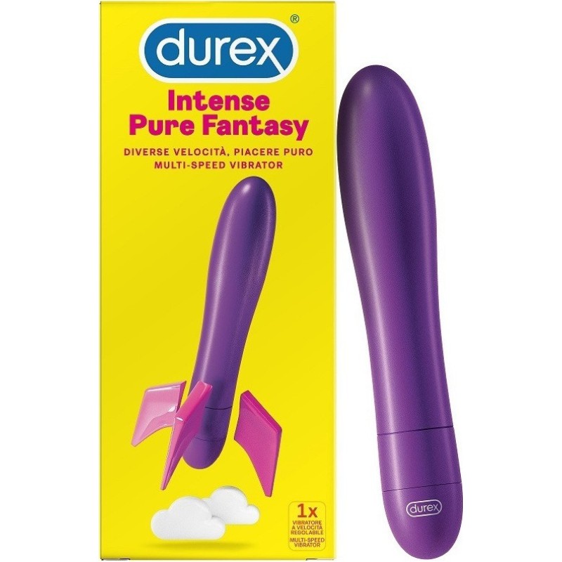 DUREX Intense Pure Fantasy Δονητη΄ς 17.50cm Πολλών Ταχυτήτων 1τμχ