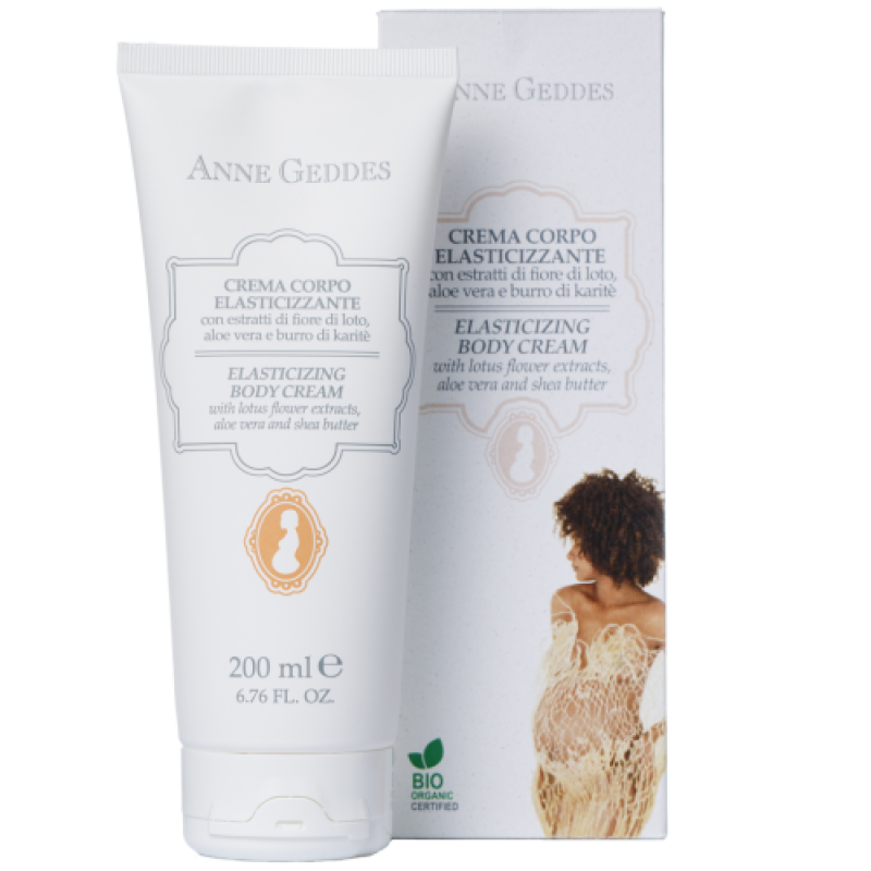 ANNE GEDDES Bio Elasticizing Body Cream Κρέμα Ελαστικότητας και Πρόληψης Ραγάδων για το Σώμα 200ml