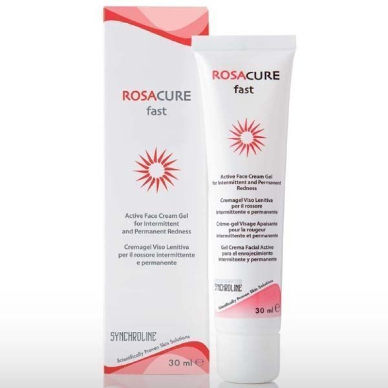 SYNCHROLINE Rosacure Fast Face Cream Gel Κρέμα Προσώπου Κατά της Ευθρότητας 30ml