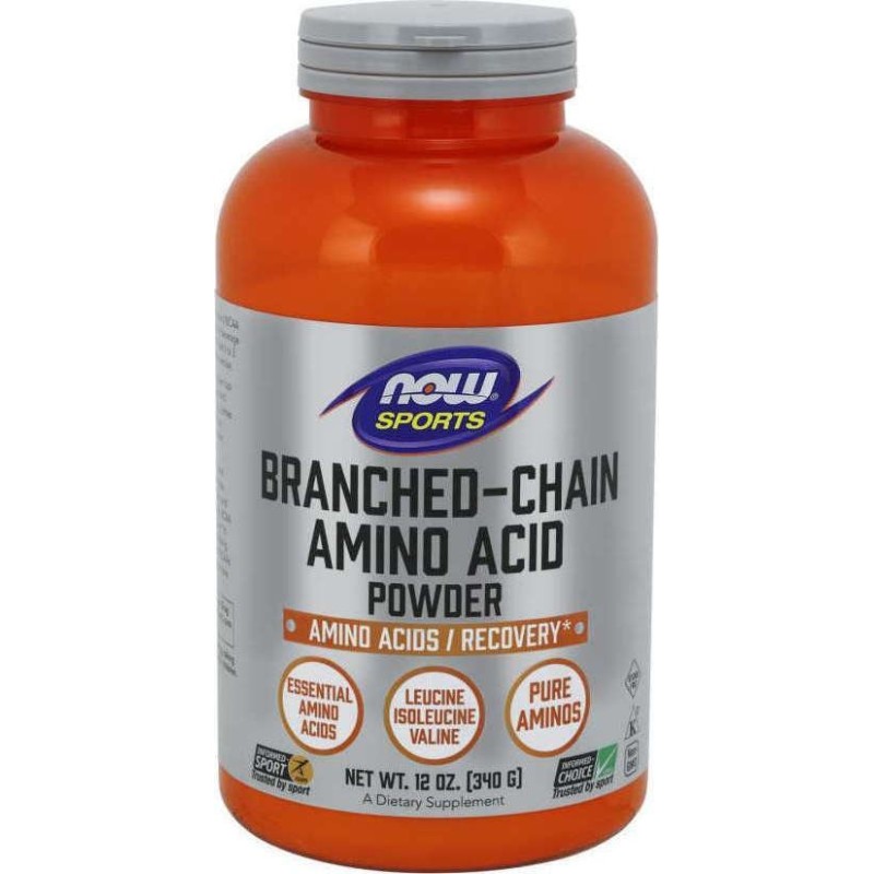 NOW FOODS Sports Branched Chain Amino Acid Powder (BCAA) 340g